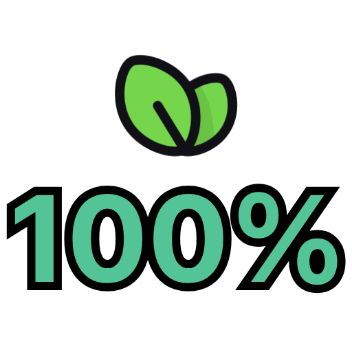 100% 국산 배지
